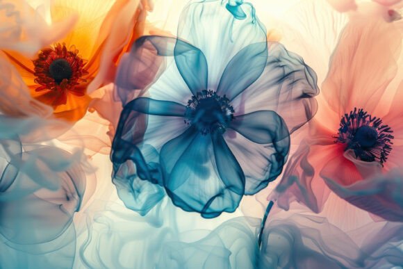 Download Flower Artistic Background Wallpaper - Premium Resources